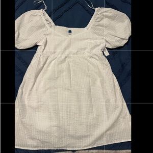 New white summer dress